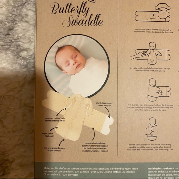 The Butterfly swaddle 👶🏻🦋💗 - Picture 8 of 14